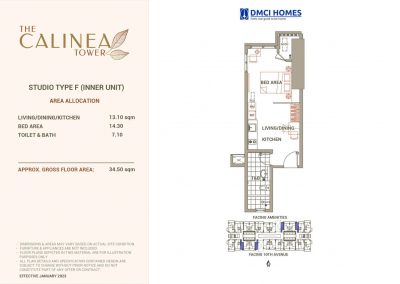 calinea Studio F 34.5