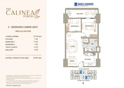 calinea 2 BR E 64