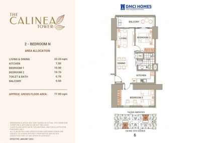 calinea 2 BR N 77