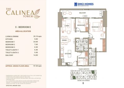 calinea 3 BR E 97p5